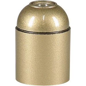 Lamphållare, Ojordad, Guld, E14 MALMBERGS