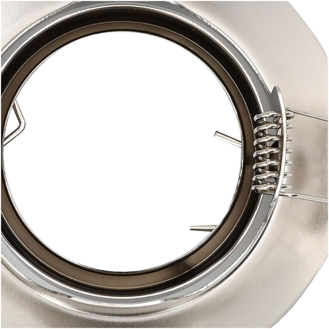 Lampor 12-Pack Silver Metall Infällda Lampor Runda vidaXL 9 cm – bild 8