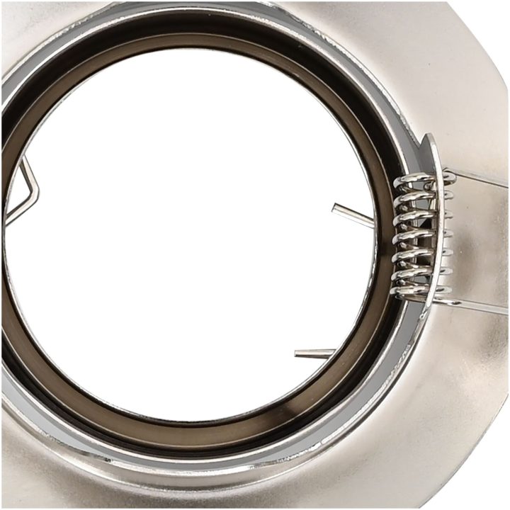 Lampor 12-Pack Silver Metall Infällda Lampor Runda vidaXL 9 cm – bild 8