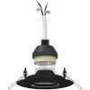 Lampor Set om 12 Svart Plast, Metall Inbyggda taklampor vidaXL 9 cm – miniatyr 3