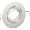 Lampor Set om 24 Vit Plast Runda inbyggda taklampor Rund vidaXL 9 cm – miniatyr 11