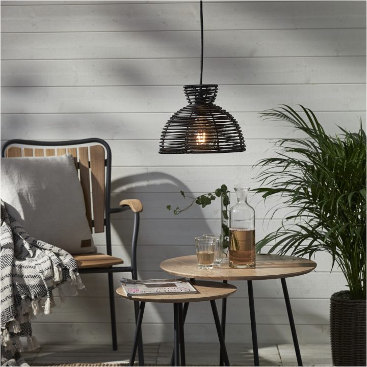 Lampskärm Runde Svart Star Trading – bild 9
