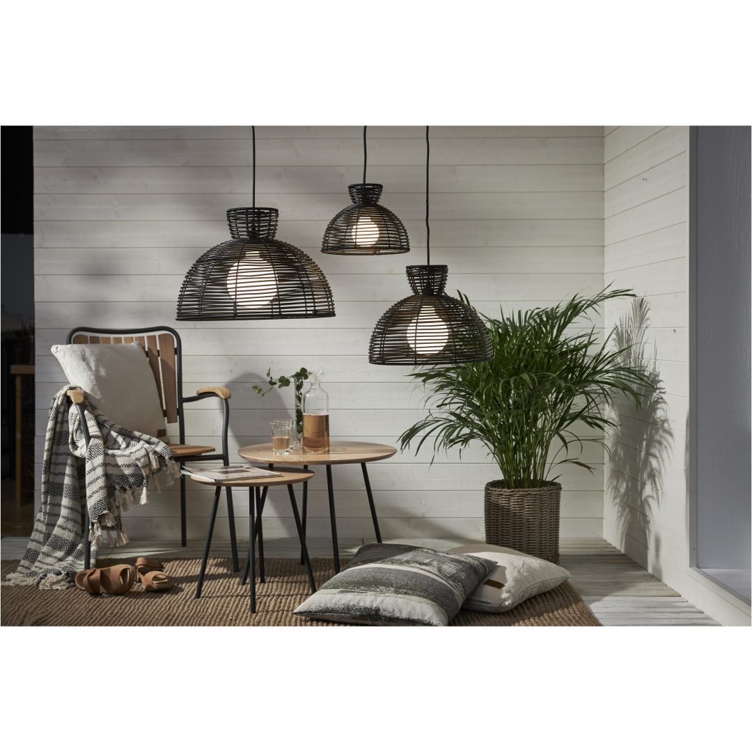 Lampskärm Runde Svart Star Trading – bild 6