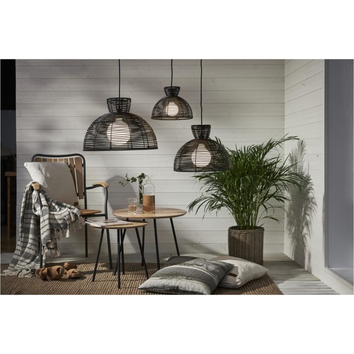 Lampskärm Runde Svart Star Trading – bild 6