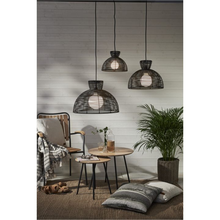 Lampskärm Runde Svart Star Trading – bild 5