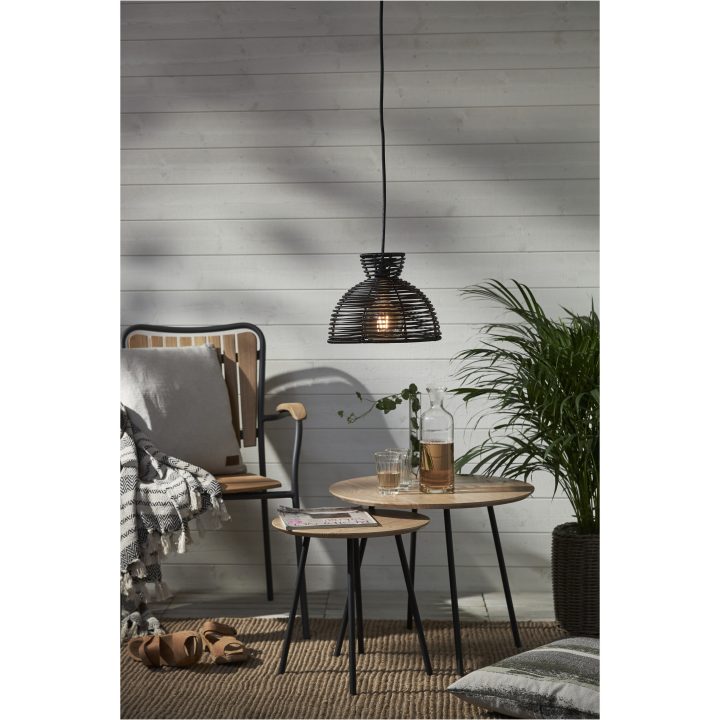 Lampskärm Runde Svart Star Trading – bild 3