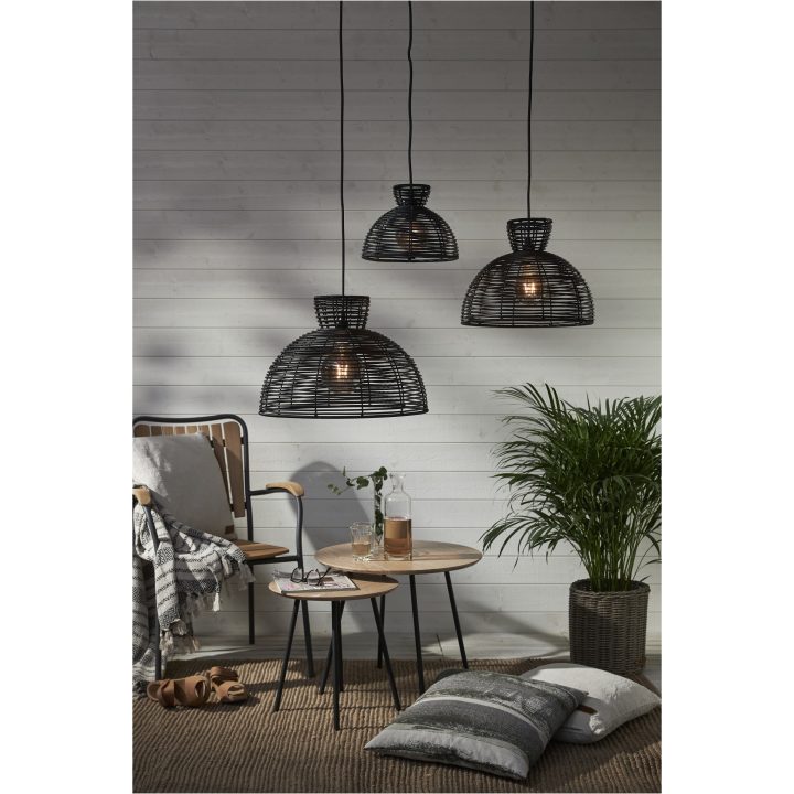 Lampskärm Runde Svart Star Trading – bild 2