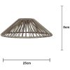 Lampskärm Vide Beige Star Trading – miniatyr 11
