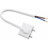 Lampsladd med ojordad DCL-stickpropp, 20 cm MALMBERGS