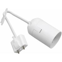 Lampupphäng E27 med DCL-stickpropp, 20 cm MALMBERGS