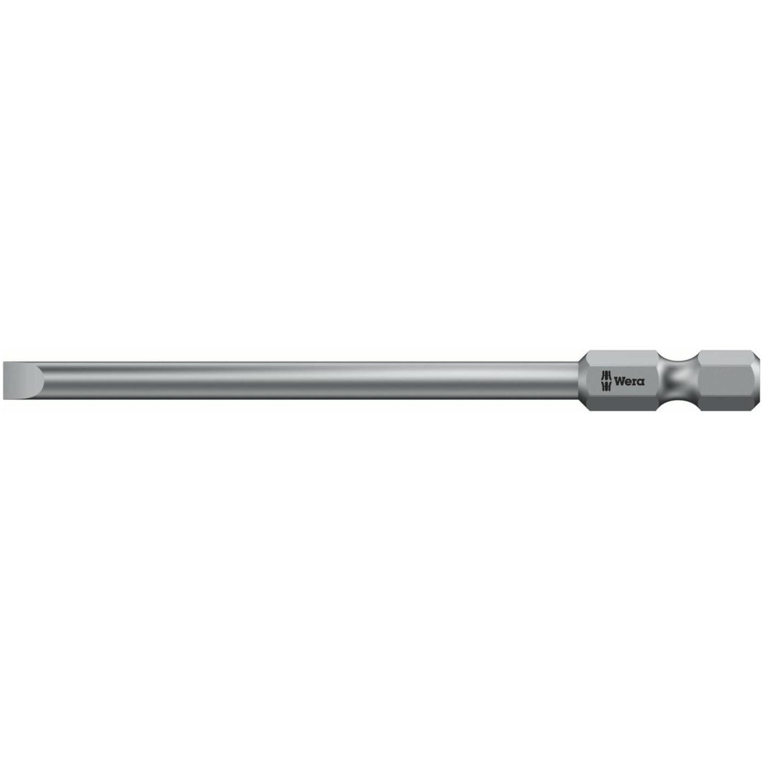 Långa bits - för raka spår 800/4 Z WERA BITS 800/4Z 0,6X3,5X50