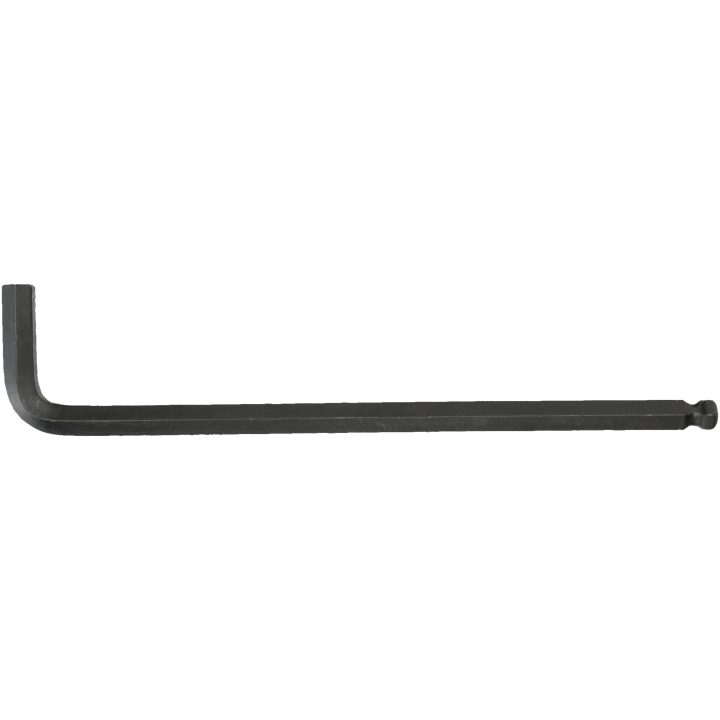 Långa Insexnycklar Med Kula Metrisk 6 mm x 186 mm Svartoxiderad BAHCO 38 mm / 186 mm 6.0 mm – bild 3