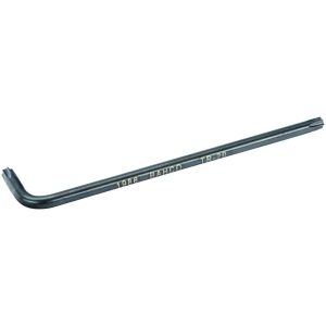Långa Torx Insexnycklar Centrumspets TR15 x 90 mm Svartoxiderad BAHCO