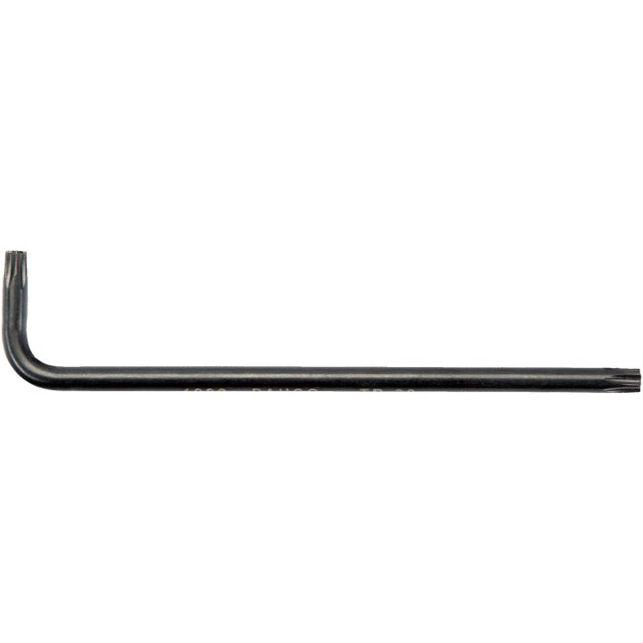 Långa Torx Insexnycklar Centrumspets TR25 x 100 mm Svartoxiderad BAHCO 20 mm / 100 mm TR 25 – bild 3