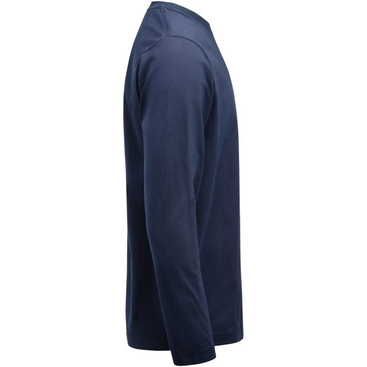 Långärmad T-shirt 5130 Marinblå Jobman – bild 4