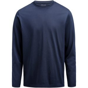 Långärmad T-shirt 5130 Marinblå Jobman