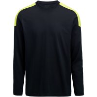 Långärmad T-shirt 5130 Svart/gul Jobman