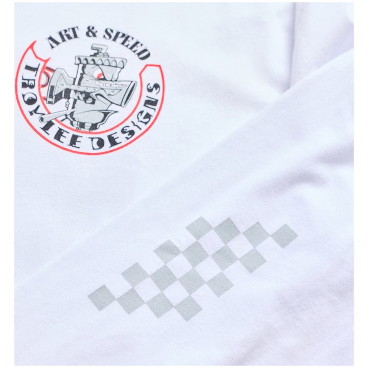 Långärmad T-shirt Carb Club Vit TROY LEE DESIGNS XXL – bild 6