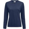 Långärmad T-shirt Dam Heavier Pro Marinblå Printer Essentials XS – miniatyr 1