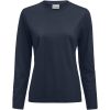 Långärmad T-shirt Dam Heavier Pro Mörk marinblå Printer Essentials XS – miniatyr 1