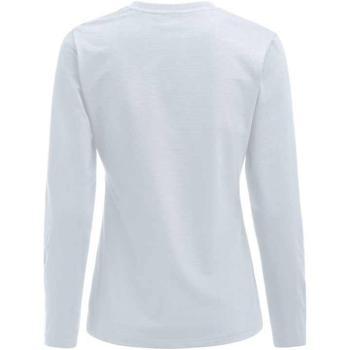 Långärmad T-shirt Dam Heavier Pro Vit Printer Essentials XS – bild 4