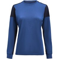 Långärmad T-shirt Dam Prime Koboltblå marinblå Printer PRIME