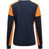 Långärmad T-shirt Dam Prime Marinblå/neonorange Printer PRIME XS – miniatyr 2