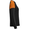 Långärmad T-shirt Dam Prime Svart/orange Printer PRIME XS – miniatyr 4
