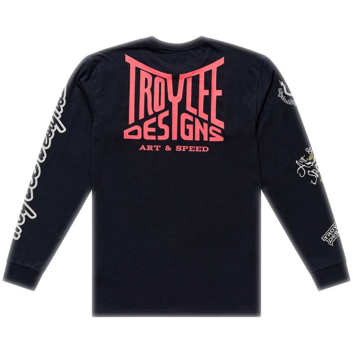 Långärmad T-shirt Handlebar Svart TROY LEE DESIGNS XXL – bild 2
