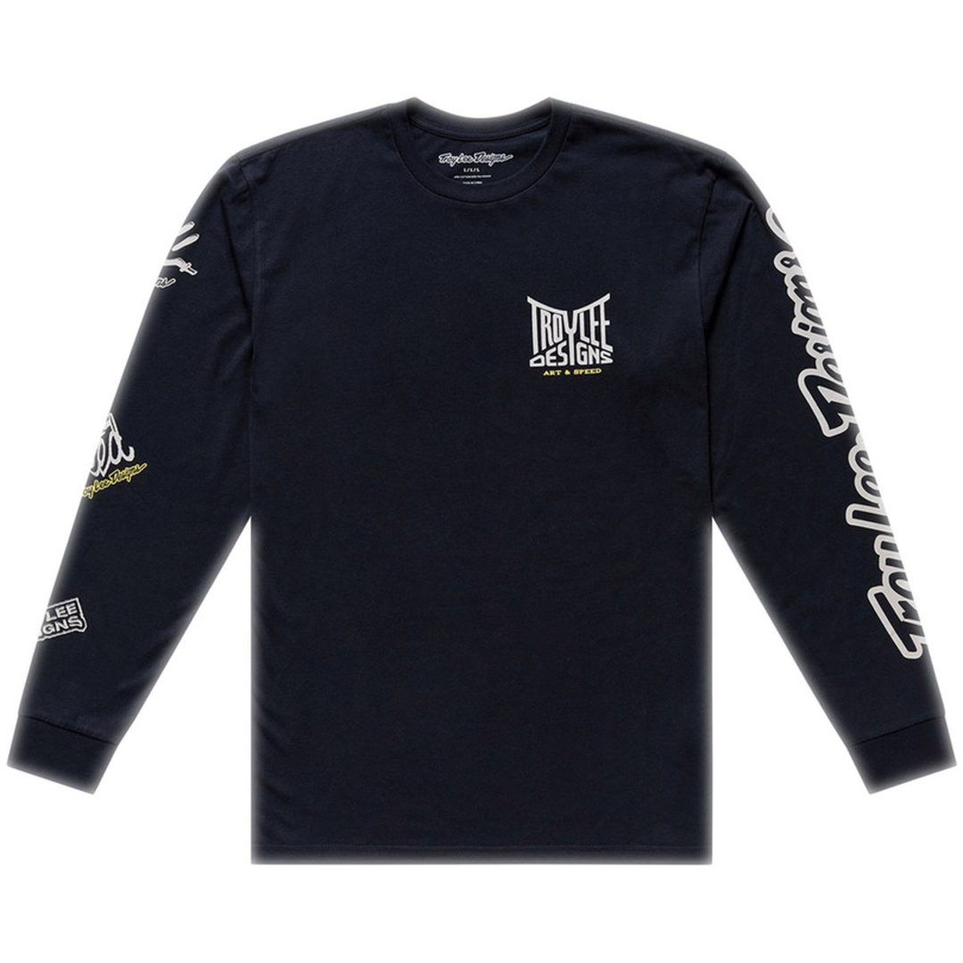 Långärmad T-shirt Handlebar Svart TROY LEE DESIGNS XXL