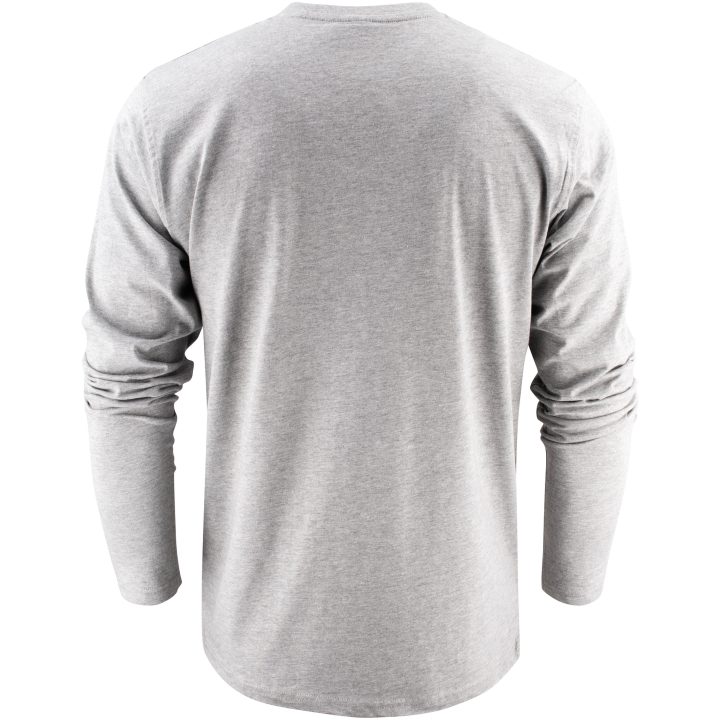Långärmad T-shirt Heavier Pro Gråmelerad Printer Essentials XS – bild 2