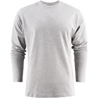 Långärmad T-shirt Heavier Pro Gråmelerad Printer Essentials
