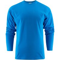 Långärmad T-shirt Heavier Pro Havsblå Printer Essentials