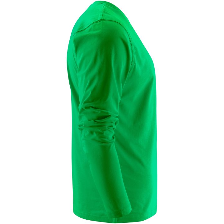 Långärmad T-shirt Heavier Pro Klargrön Printer Essentials XS – bild 2