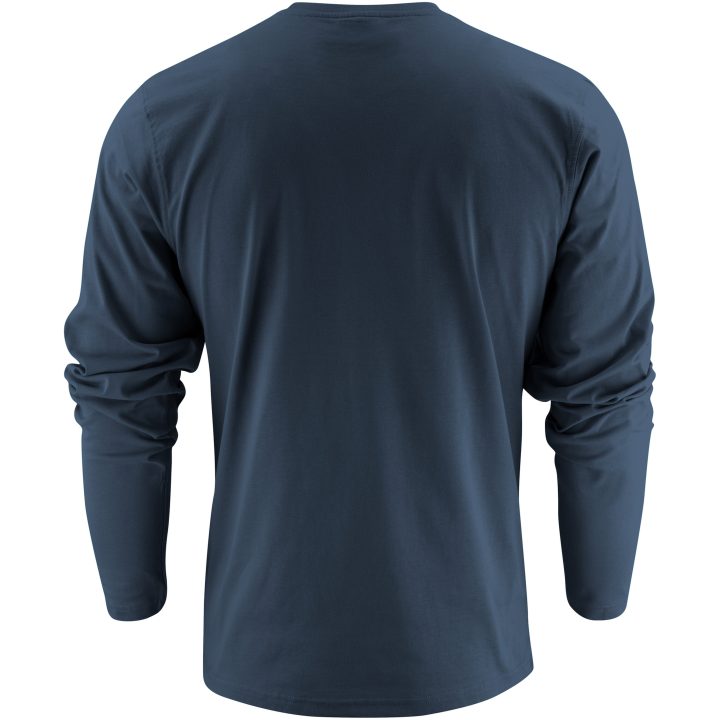 Långärmad T-shirt Heavier Pro Marinblå Printer Essentials XS – bild 7