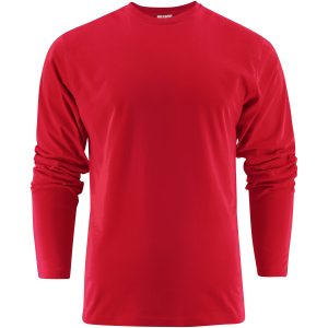 Långärmad T-shirt Heavier Pro Röd Printer Essentials
