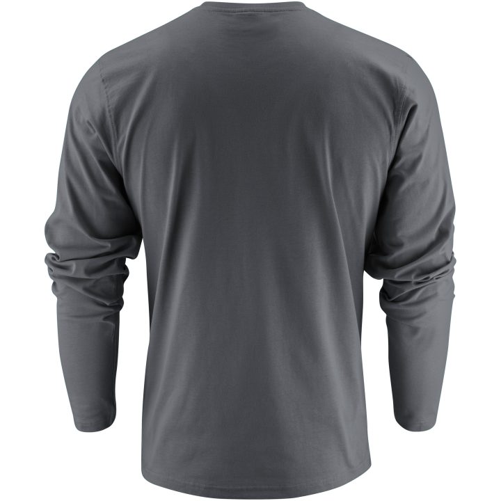Långärmad T-shirt Heavier Pro Stålgrå Printer Essentials XS – bild 4