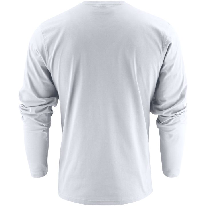 Långärmad T-shirt Heavier Pro Vit Printer Essentials XS – bild 3