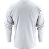 Långärmad T-shirt Heavy Vit Printer XS – miniatyr 4