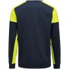 Långärmad T-shirt Prime Marinblå/neongul Printer PRIME s – miniatyr 2
