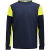 Långärmad T-shirt Prime Marinblå/neongul Printer PRIME s – miniatyr 1