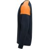 Långärmad T-shirt Prime Marinblå/neonorange Printer PRIME s – miniatyr 4