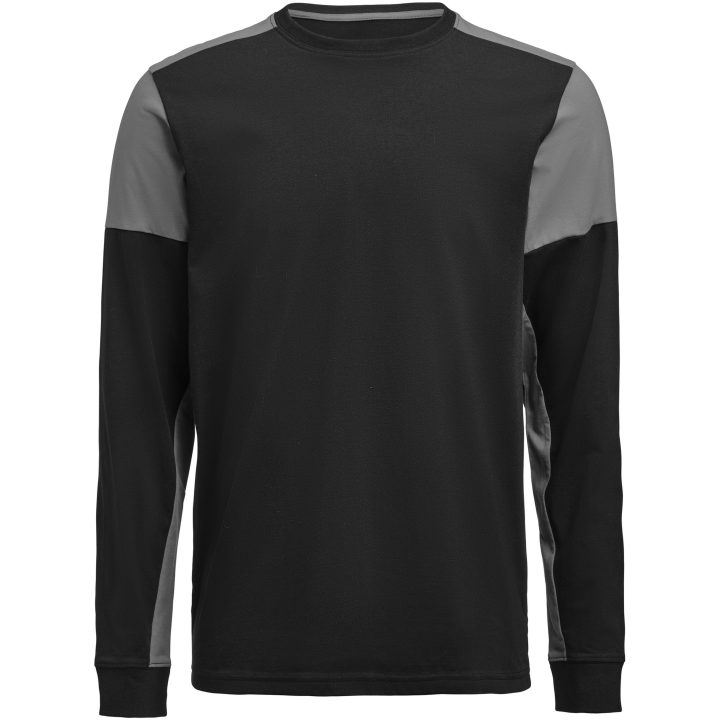Långärmad T-shirt Prime Svart/antracit Printer PRIME s – bild 2