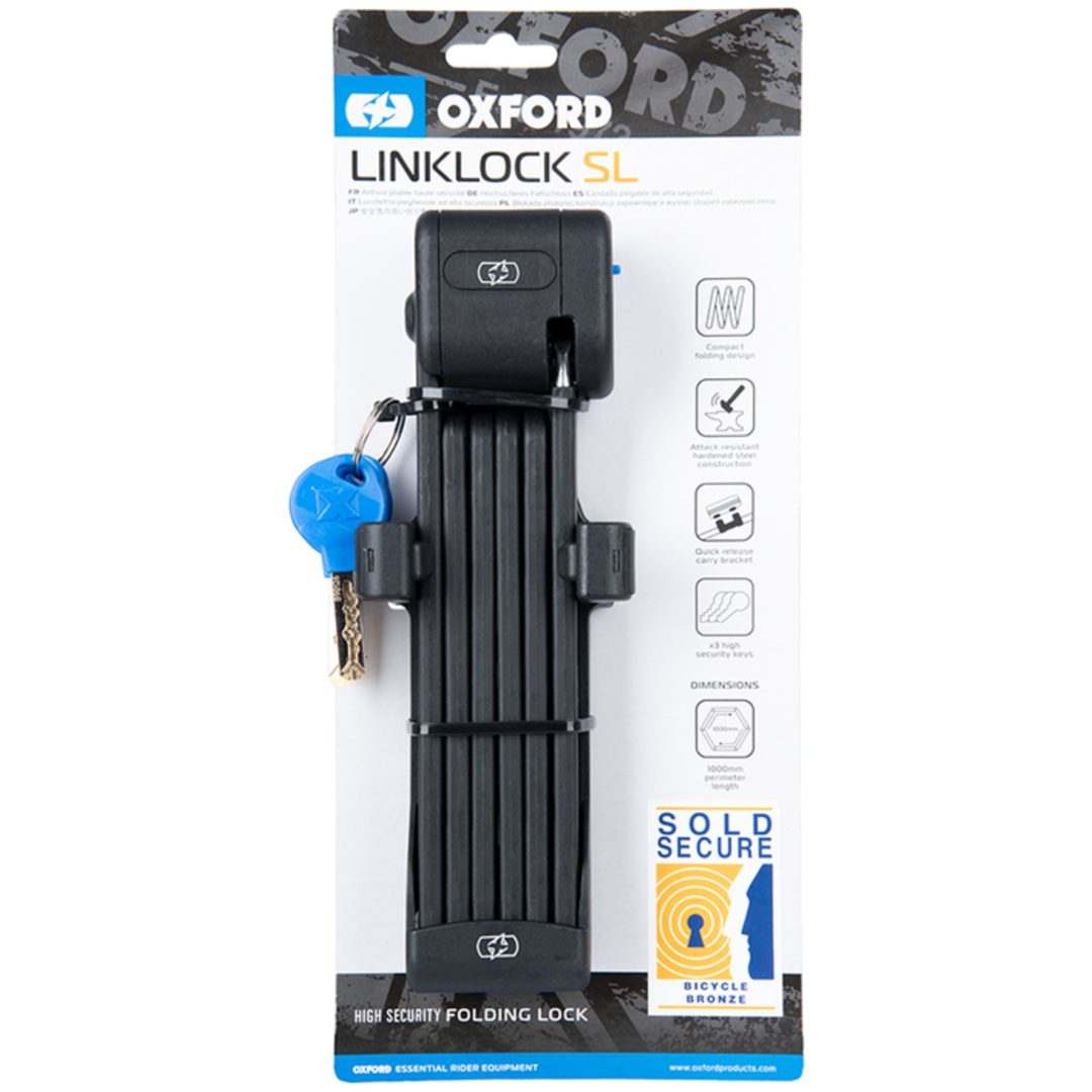 Länklås LinkLock SL Vikbart OXFORD Svart