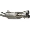 Länkpipe Rostfritt Stål Silver AKRAPOVIC – miniatyr 1
