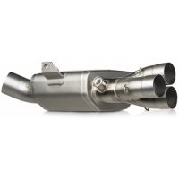 Länkpipe Rostfritt Stål Silver AKRAPOVIC
