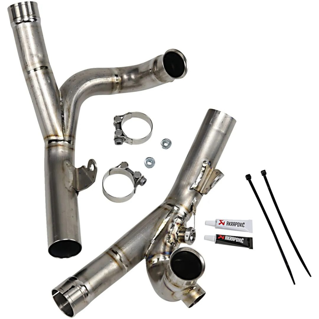 Länkrör Titan Akrapovic Länkrör – bild 3
