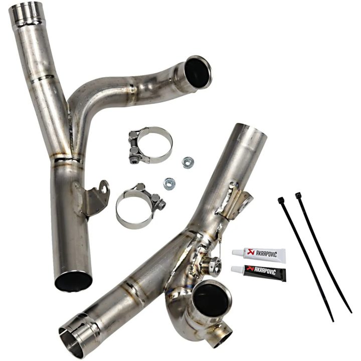 Länkrör Titan Akrapovic Länkrör – bild 3