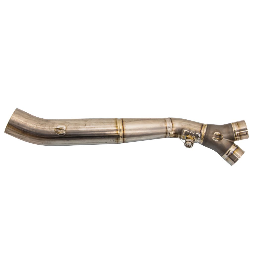 Länkrör Titan Akrapovic Silver