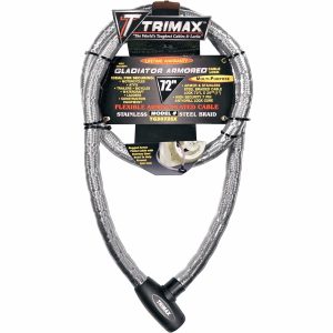 Lås Gladiator Series Svart Stål TRIMAX